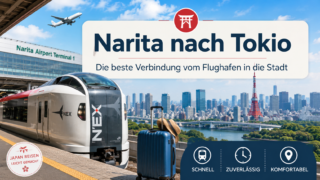 Flughafen Narita nach Tokio mit Zug und Bus einfach erklärt