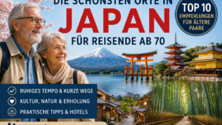 Japan Reise für ältere Paare ab 70 mit Kyoto Garten Fuji Hakone Nara und ruhigem Reisetempo